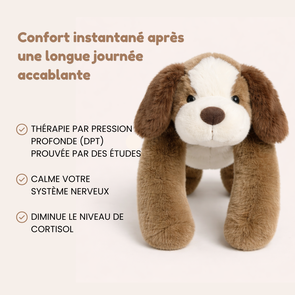 Cookie le Chien - Peluche Lestée