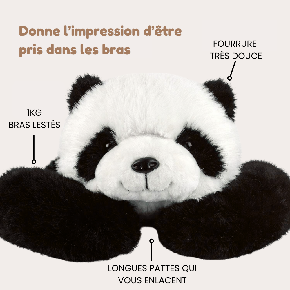 Mochi le Panda - Peluche Lestée