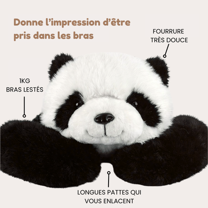 Mochi le Panda - Peluche Lestée