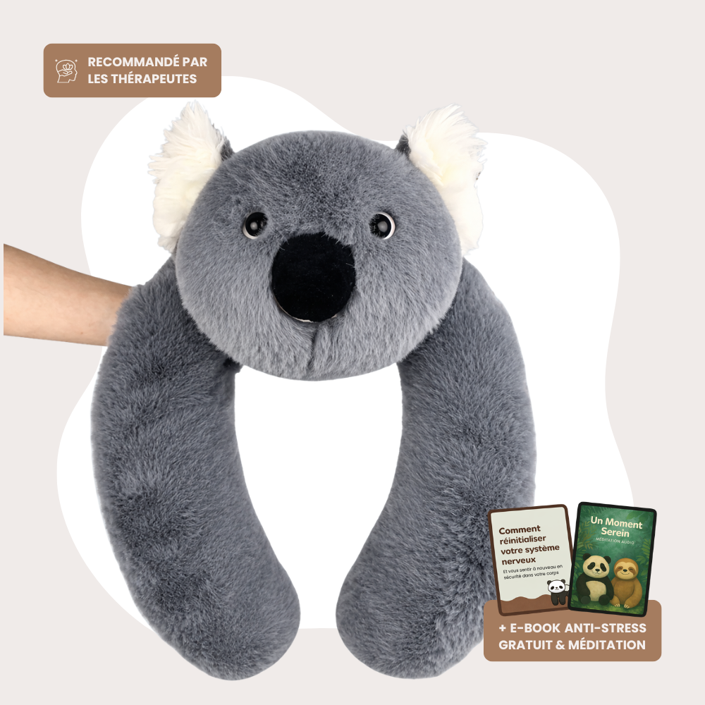 Peluche lestée koala anti-anxiété pour adulte et enfant